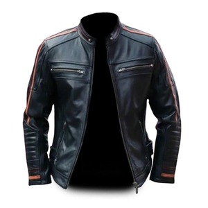Men Black Antique Style Genuine Leather <b>Jacket</b> Rivet <b>Biker</b> <b>Jacket</b> Men's Black Rivet Antique Leather <b>Jacket</b> - Product Image 1