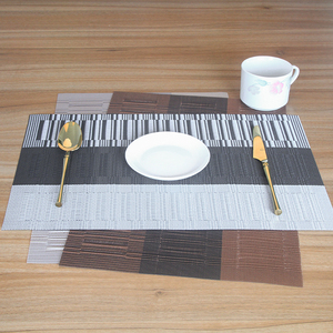 Bán buôn giá rẻ Non-Slip PVC placemat cách nhiệt có thể giặt bảng thảm phong cách cổ điển - Product Image 5