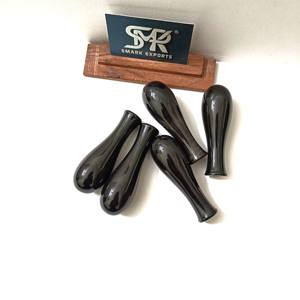 Natural Eco-Friendly Buffalo Horn Tool Handle Rounded <b>Black</b> <b>Polished</b> Handmade Durable for Hand Tools and Craft Use - Product Image 1