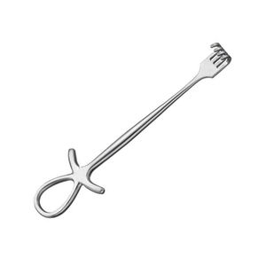 Retractor Quirúrgico Manual de Acero Murphy de Grado Quirúrgico, 195 mm (7.34 Pulgadas), 4 Puntas, Mandíbula Cónica, Profundidad 9.30 mm, Ancho de Mandíbula 16.30 mm, de Grip Surgical - Product Image 1