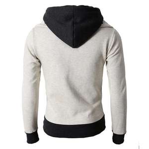 Ensemble de sweats à capuche zippés en molleton technique épais de haute qualité, personnalisables avec logo, pour hommes, vente en gros - Product Image 1
