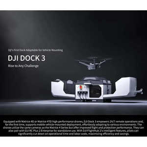 Solution de surveillance environnementale intégrée avec des drones Dock3 Matrice 4D/4TD pour les systèmes d'inspection de sécurité - Product Image 3