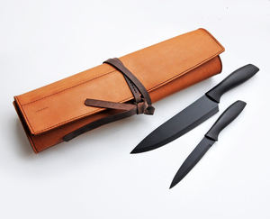 Bolsa de Chef de Cuero de Grano Completo, Resistente a Olores, de Alta Resistencia, Cómoda y Duradera, Estuche para Cuchillos, Estuche de Almacenamiento Culinario con Correa, Estuche para Utensilios de Cocina - Product Image 4