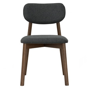 High Quality Soft Cushioned Modern Dining <b>Chair</b> Ergonomic Backrest Upholstered <b>Chair</b> for Hotel <b>Small</b> Apartment Restaurant - Product Image 2