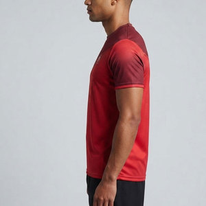 T-shirt décontracté léger pour homme, 100% coton tricoté, respirant, écologique, élégant, mode urbaine, usage quotidien, été - Product Image 5