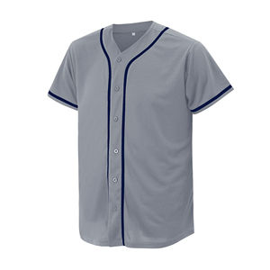 Camiseta de béisbol y softbol unisex transpirable personalizada de color sólido con logotipo del equipo impreso, ropa deportiva. - Product Image 5