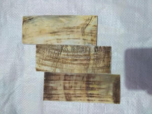 Placas de cuerno de búfalo pulidas ecológicas, Marcos ópticos elegantes a precio económico, artesanía natural real - Product Image 3