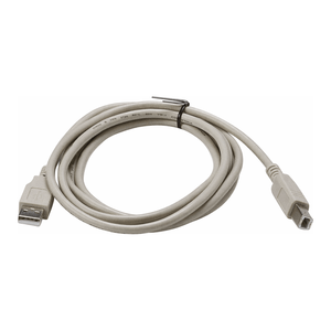 Câble d'imprimante USB Brady de 1,8 m, interface standard pour imprimantes d'étiquettes, compatible plastique - Product Image 1