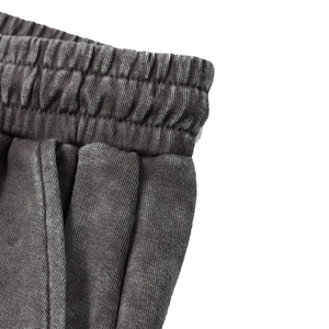 Pantalones cortos tie-dye de diseño personalizado para hombre, estilo urbano, tejidos, lisos, en diferentes colores, a la venta, con estampado sólido. - Product Image 6