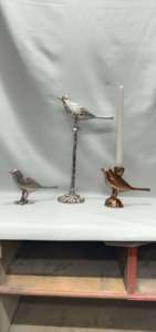Wholesale Luxury Handcrafted Aluminium Candle <b>Stand</b> with Elegant Design for Living Room Bedroom Hotel and Restaurant Decoration - Product Image 4