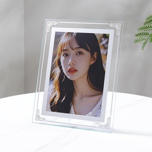 Cadre photo en acrylique transparent, impression UV, incassable et étanche, support de table horizontal autoportant, décoration moderne pour la maison, cadeau - Product Image 4