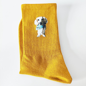 Chaussettes personnalisées en laine et coton, fabriquées directement en usine, différentes tailles et couleurs, qualité supérieure avec emballage, chaussettes pour hommes, femmes et enfants - Product Image 6