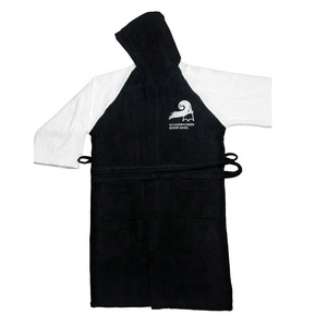 Promo Luxury Sports Bathrobe 100% Cotton Disposable Cooling Unisex with Logo for Fitness Club Gym <b>Boxing</b> Team - Product Image 4