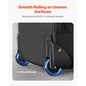 Borsa Trolley per Laptop da 15.6 Pollici con Manico Telescopico, Borsa per Computer con Ruote, Borse e Custodie per Affari - Product Image 6