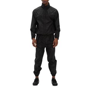 Ensemble de survêtements coupe-vent personnalisés baggy 2 pièces Survêtement en nylon uni léger et surdimensionné pour hommes - Product Image 1