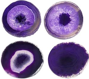 Porcelain Enameled <b>Coasters</b> with Lucky and Joyous Pattern Durable Reusable Classic Design Housewarming Gift for Women - Product Image 2