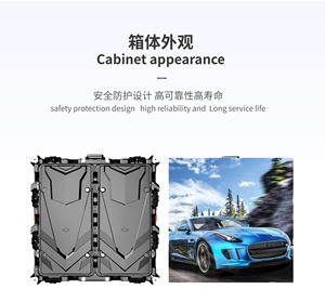 Ngoài trời P4 P5 P6 đường phố quảng cáo dấu hiệu Bảng điều chỉnh HD Video tường hiển thị đầy đủ màu sắc ngoài trời <span class=keywords><strong>LED</strong></span> bảng hiển thị - Product Image 4