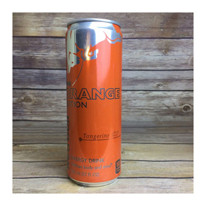 Red Bull Orange Edition Goût Original Boisson Énergisante Mondiale 24 x 250 ml / Partout dans le Monde - Product Image 1