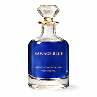 Aceite de Perfume Concentrado (Attar) Sawage Blue de Alta Calidad, 50 Gramos, Sin Alcohol, Unisex, de Larga Duración