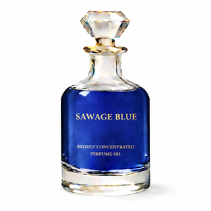 Aceite de Perfume Concentrado (Attar) Sawage Blue de Alta Calidad, 50 Gramos, Sin Alcohol, Unisex, de Larga Duración - Product Image 1