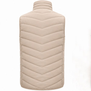 Chaleco de Invierno para Hombre OEM ODM, Chaqueta Térmica sin Mangas Acolchada Premium con Tela Resistente al Agua y Marca Personalizada - Product Image 2