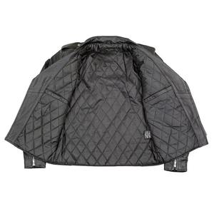 Chaqueta de Cuero Original para Hombre, Piel de Vaca Auténtica, Estilo Motero Vintage, Abrigo Cálido para Invierno, Venta al Por Mayor, Fabricante OEM - Product Image 2