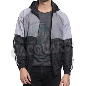 Chaqueta Cortavientos para Hombre, Impermeable y Transpirable, para Senderismo y Camping al Aire Libre, para Todas las Estaciones - Product Image 1