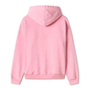 Sudadera con Capucha de Invierno Unisex, Color Rosa Polvo, 600 GSM, 100% Algodón, Personalizable con Logotipo OEM, Estilo Urbano, Tendencia Actual - Product Image 2
