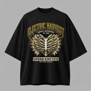 Service OEM en gros – T-shirt homme surdimensionné personnalisé, coton épais 230 g/m², épaules tombantes, grandes tailles, commande en gros - Product Image 3