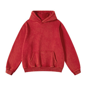 Men's Oversized Hoodie String less Hoodie Pullover <b>Thick</b> <b>Fleece</b> Oversize Loose Plus Size Men's Hoodies Custom Logo Cropped Men's - Product Image 1