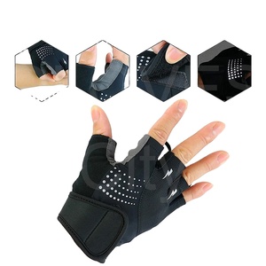 Guantes de Ciclismo al por Mayor 2026, Diseño Propio, Medios Dedos, Ligeros, Antideslizantes, Transpirables, con Correa Ajustable para la Muñeca - Product Image 1