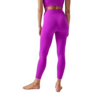Leggings de yoga pour femmes, design personnalisé, spandex/polyester, extensibles dans quatre directions, antibactériens, avec cordon de serrage, pour l'entraînement - Product Image 6