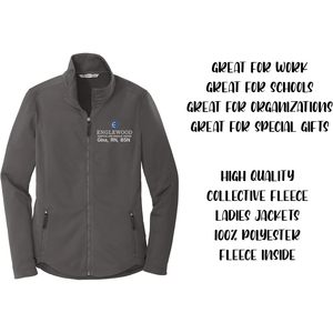 Chaquetas de Forro Polar Suave Personalizadas para Mujer L904, Logotipo y Texto Cosidos Personalizados, Multicolor, Forro Polar Suave Colectivo - Product Image 1