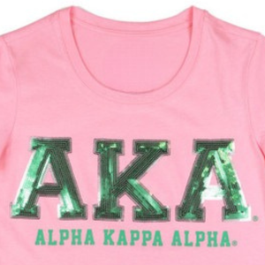 Camiseta Gráfica Personalizada Rosa y Verde, Manga Corta, Cuello Redondo, Estilo Casual, Diseño con Lentejuelas Brillantes, Prenda Elegante para Mujer, Uso Diario - Product Image 6