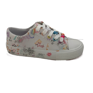 N57900 - Chaussures fabriquées au Vietnam - Chaussures vulcanisées - Confortables et durables - Chaussures mi-hautes pour enfants - Style streetwear tendance pour le marché d'exportation - Product Image 5