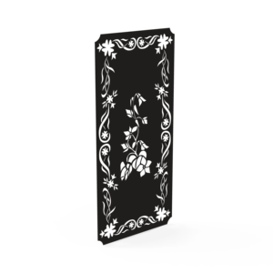 Customized Decorative CNC Laser Cut Metal Privacy Screen Botanical Leaf Pattern <b>Room</b> <b>Divider</b> Panel Durable <b>Modern</b> Interior - Product Image 1