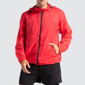 Custom Made <b>Lightweight</b> <b>Waterproof</b> <b>Running</b> <b>Jacket</b> Windbreaker Workout Gym Sport <b>Jackets</b> for Men - Product Image 4