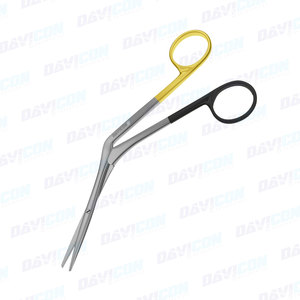 Ciseaux nasaux courbés professionnels de 18 cm, de haute qualité, Supercut Plus Tc Knight, instrument chirurgical manuel - Product Image 4