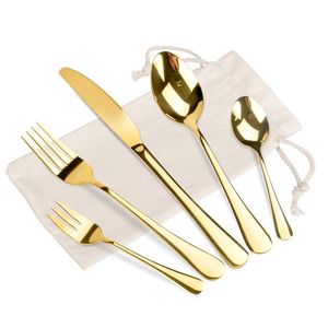 Ensemble de couverts de luxe avec manche en ivoire, pour mariage, banquet, hôtel, fabricant de vaisselle de table - Product Image 4