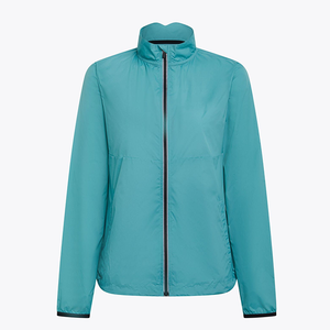 Veste de cyclisme softshell Protest PRTQUEALLY turquoise coupe-vent imperméable grande taille légère respirante entièrement zippée ajustable - Product Image 1