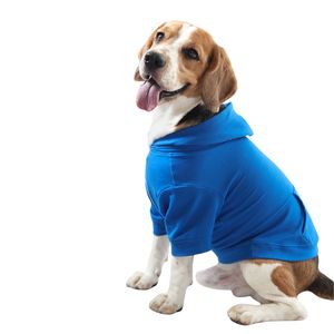 Sudadera con capucha para perros grandes, OEM/ODM, 100% algodón, ligera, decorativa, cómoda, lavable, con bolsillos. - Product Image 3