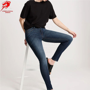 Factory Direct Slim Fit <b>Jeans</b> <b>Women</b> Comfortable Stretch Material Classic Waistband Durable Stitching Leg Modern Fashion - Product Image 3