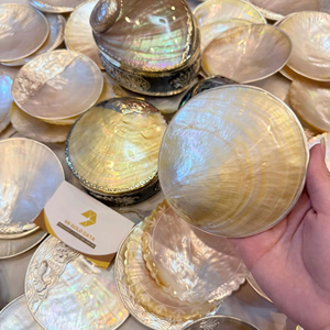 Handcrafted Mother of Pearl <b>Tray</b> <b>Decorative</b> Serving Platter - Product Image 1