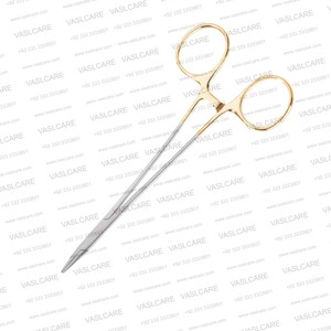 Portaagujas Microvascular Onyx de 6″ (15 cm), con puntas cónicas finas de carburo de tungsteno 4000 para lifting facial, lifting de cuello y rinoplastia - Product Image 2