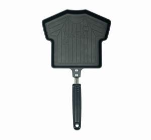 Poêle à crêpes en alliage d'aluminium de forme uniforme, design original OEM, pour crêpes, MOQ 100 pièces, fabriqué au Japon, uniquement pour cuisinière à gaz. - Product Image 1