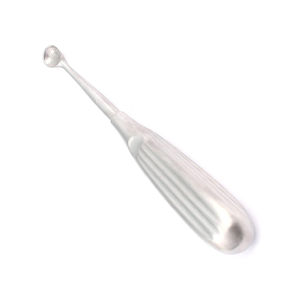 เครื่องมือขูดผิวหนังแบบปลายเดี่ยว รุ่น Buck Ear Curette ปลายตรง คม ขนาดสั่งทำได้ ผลิตจากสแตนเลส ใช้ซ้ำได้ ขาย - Product Image 2