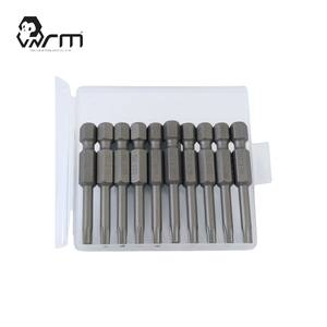 Embouts MRM S2 en acier Dr. 1/4\" (réduction du diamètre du tige) 1/4\" x 50 mm, emballage en boîte rigide, origine Taïwan, support personnalisé, emballés 10 pièces/boîte - Product Image 5