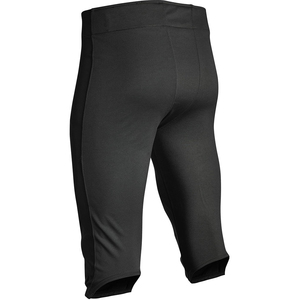 Mens Black Padded Football Pants Belt Closure Athletic Fit Breathable Practice Game Performance Sportswear uniform pant football - Product Image 5