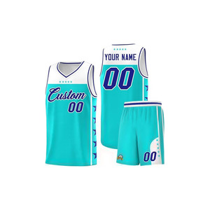 Maillot de basket-ball personnalisé de haute qualité, uniforme 100% polyester à séchage rapide, vêtements de sport personnalisés, nom du joueur/équipe imprimé - Product Image 3