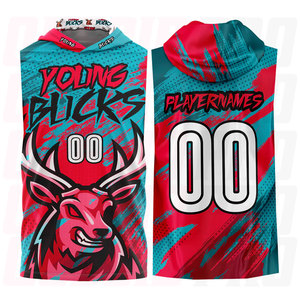 Camisetas de Fútbol Americano con Capucha Dri Fit 7v7 Personalizadas, Camisetas sin Mangas de Compresión, Ropa Deportiva de Alto Rendimiento, Nombre del Equipo Personalizado - Product Image 1